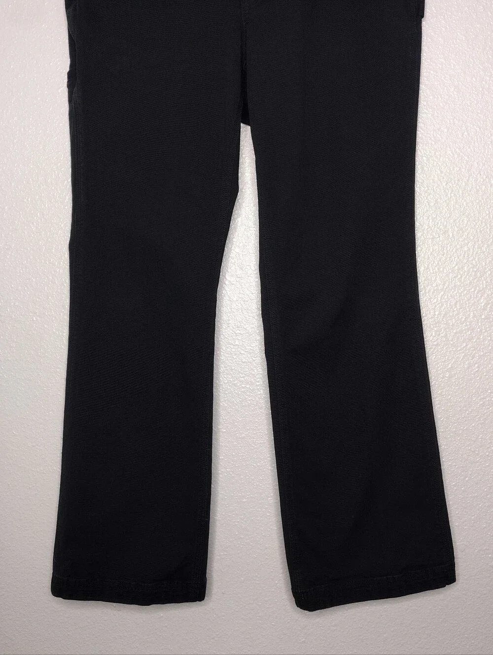 Duluth Trading Co Black Straight-Leg Work Pants Sz 10×29